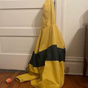 Beautiful yellow rain jacket for sale!